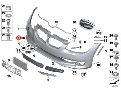 Front Tow Hook Cover